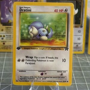 Dratini Team Rocket 1st Edition WOTC Pokémon Card